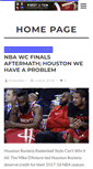 Mobile Screenshot of firstandtensports.com